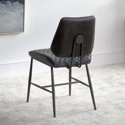 Adelaide 180cm Dining Table & 6 Digby Dining Chairs - Grey - thumbnail 5