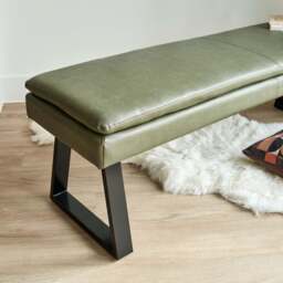 Industrial Bench Seat - Olive Green - thumbnail 4