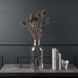 Bottle Neck Glass Vase - Large