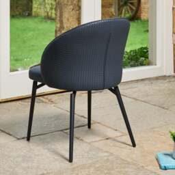 Jupiter Navy Dining Chair (Set of 2) - thumbnail 2