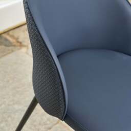 Jupiter Navy Dining Chair (Set of 2) - thumbnail 4