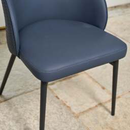 Jupiter Navy Dining Chair (Set of 2) - thumbnail 5