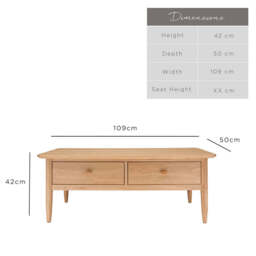 Ercol 3668 Teramo Coffee Table - thumbnail 4