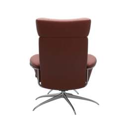 Stressless Berlin Recliner with Headrest and Footstool with Star Base - Stressless Fabrics - thumbnail 3