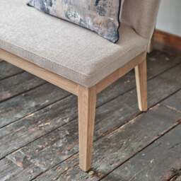 Hampton Grey Corner Bench - Right Hand Facing - thumbnail 5