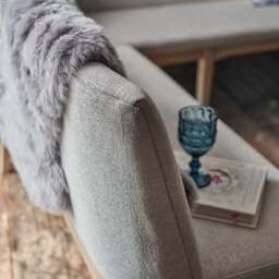 Hampton Grey Corner Bench - Right Hand Facing - thumbnail 4