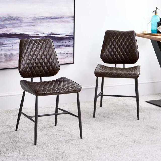 Digby Dark Brown Dining Chair (Set of 2) - image 1