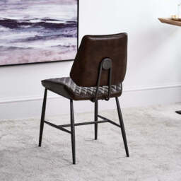 Digby Dark Brown Dining Chair (Set of 2) - thumbnail 2
