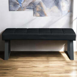 Rubix Low Bench in Black - thumbnail 2