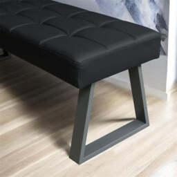 Rubix Low Bench in Black - thumbnail 4