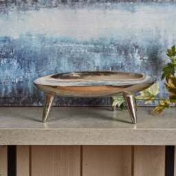 Oval Dish in Nickel - Small - thumbnail 2