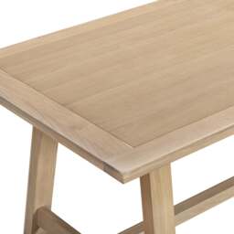 Tetbury Trestle Dining Table in Natural Oak - thumbnail 5