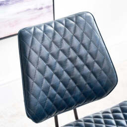 Digby Dark Blue Dining Chair (Set of 2) - thumbnail 4