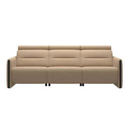 Stressless Emily Sofa - Wood Arms - 3 Seater / Stressless Velaro - thumbnail 2