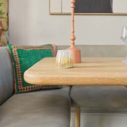 Fairmile 200cm Dining Table with Fairmile Corner Bench & Low Bench - RHF - thumbnail 6