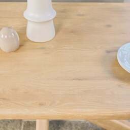 Fairmile 200cm Dining Table with Fairmile Corner Bench & Low Bench - RHF - thumbnail 5