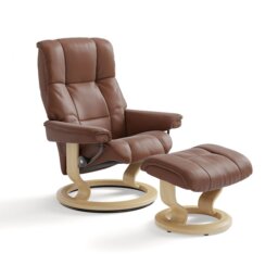 Stressless Mayfair Recliner With Classic Base & Footstool - thumbnail 2