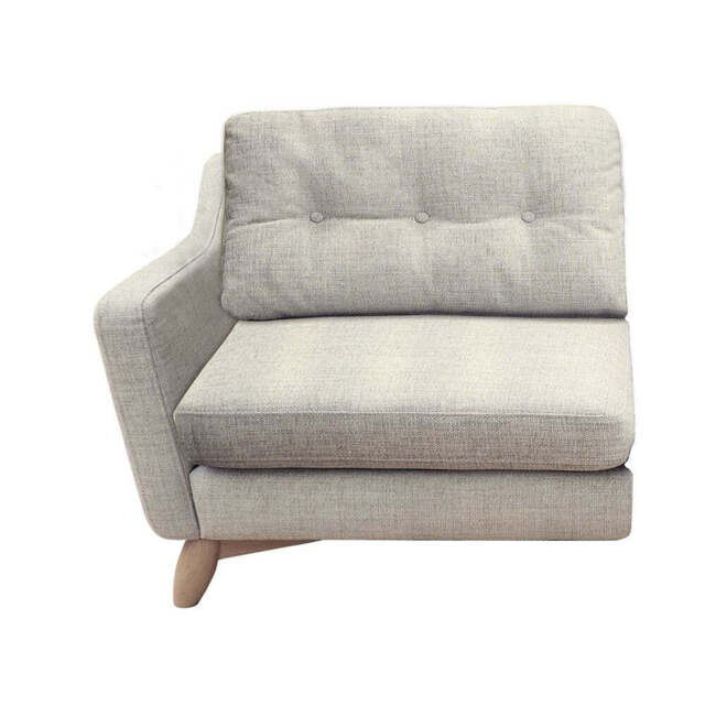 Ercol 3336 Cosenza Modular Small 1 Seater LHF Sofa - Ercol Universal Collection Fabrics