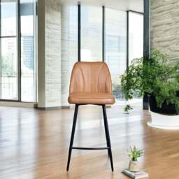 Walton Bar Stool - Spice Tan - thumbnail 2