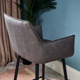 Marcus Bar Stool - Grey (Set of 2) - thumbnail 6