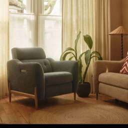 Ercol Bronte Recliner Snuggler - thumbnail 1