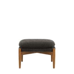 Datsun Footstool Charcoal Boucle - thumbnail 5