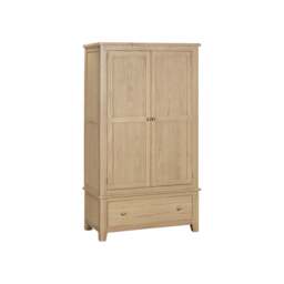 Tetbury Double Wardrobe in Natural Oak - thumbnail 6