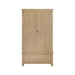 Tetbury Double Wardrobe in Natural Oak - thumbnail 2