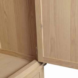 Tetbury Double Wardrobe in Natural Oak - thumbnail 3