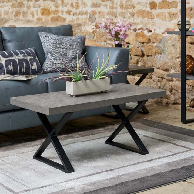 Jupiter Faux Concrete Coffee Table - image 1
