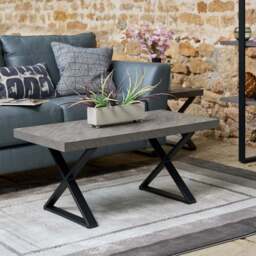 Jupiter Faux Concrete Coffee Table