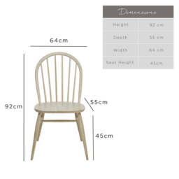 Ercol Range Windsor Dining Chair - thumbnail 3