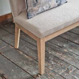 Hampton Grey Corner Bench - Left Hand Facing - thumbnail 5