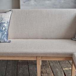 Hampton Grey Corner Bench - Left Hand Facing - thumbnail 6