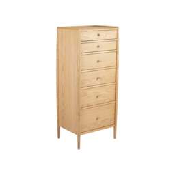 Ercol Winslow 6 Drawer Tall Chest - thumbnail 2