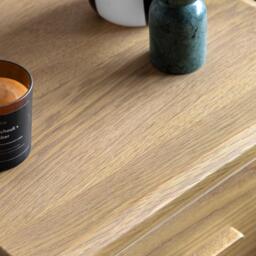 Camden 2 Drawer Bedside Natural - thumbnail 2
