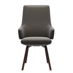 Stressless Vanilla High Back Dining Chair with Contemporary Base - thumbnail 2