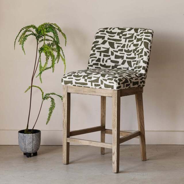 Richmond Bar Stool In Green - image 1