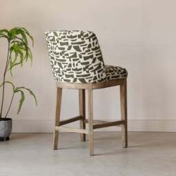 Richmond Bar Stool In Green - thumbnail 2
