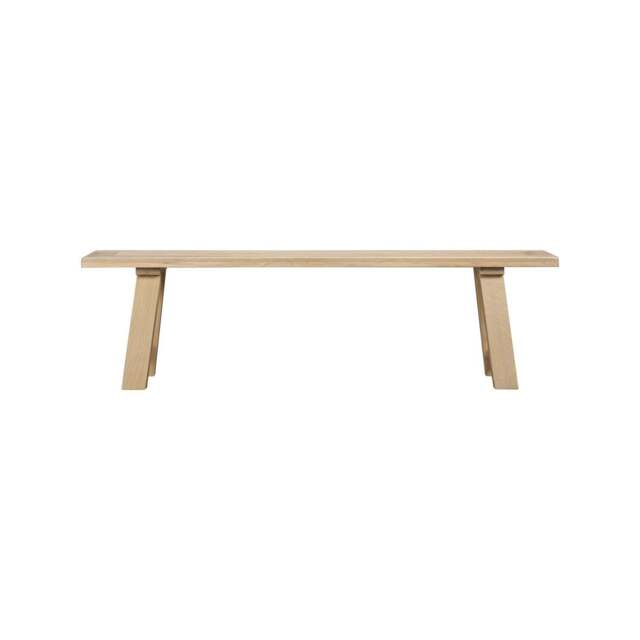 Tetbury Trestle Bench in Natural Oak - image 1