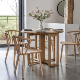 Craft Folding Dining Table Natural - thumbnail 2