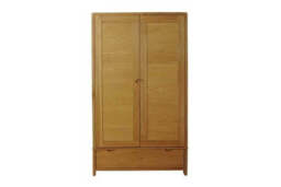Ercol 1365 Bosco 2 Door Wardrobe - thumbnail 2