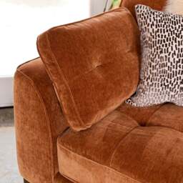 Hartpury 3 Seater Sofa in Rust - thumbnail 5