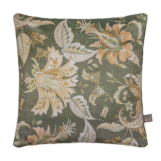 Leilani Green Cushion 43x43cm - image 1