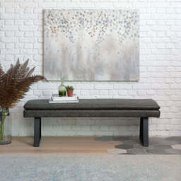 Industrial Bench Seat - Grey - thumbnail 1