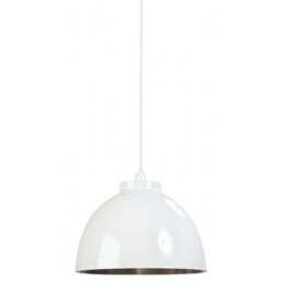 Kylie white nickel hanging lamp