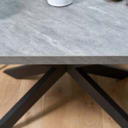 Jupiter Faux Concrete Dining Table 150cm - thumbnail 5