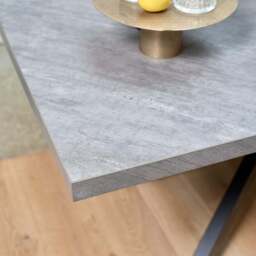 Jupiter Faux Concrete Dining Table 150cm - thumbnail 6