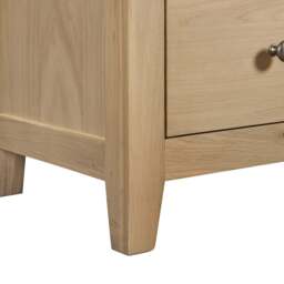 Tetbury 8 Drawer Wide Chest in Natural Oak - thumbnail 5