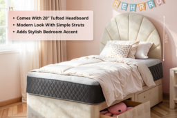 Celine Plush Modern Divan Bed Frame with Storage Base Option! - thumbnail 8